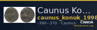 Caunus Konuk 1998 VI.1 — CANOA