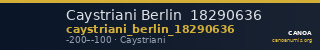 Caystriani Berlin  18290636 — CANOA