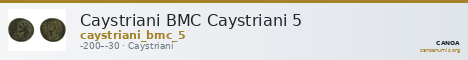 Caystriani BMC Caystriani 5 — CANOA