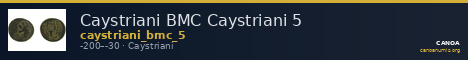 Caystriani BMC Caystriani 5 — CANOA