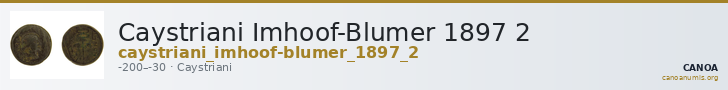 Caystriani Imhoof-Blumer 1897 2 — CANOA