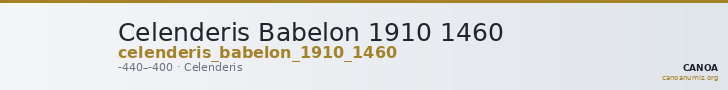 Celenderis Babelon 1910 1460 — CANOA