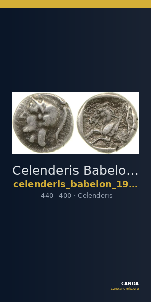Celenderis Babelon 1910 1461 — CANOA