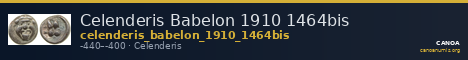 Celenderis Babelon 1910 1464bis — CANOA