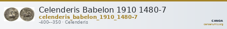 Celenderis Babelon 1910 1480-7 — CANOA