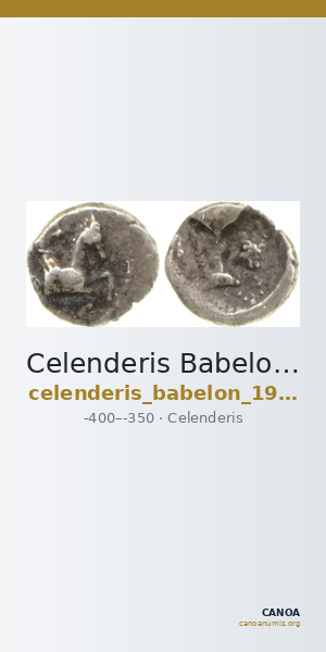 Celenderis Babelon 1910 1488 — CANOA