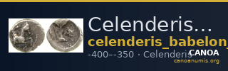 Celenderis Babelon 1910 1488 — CANOA