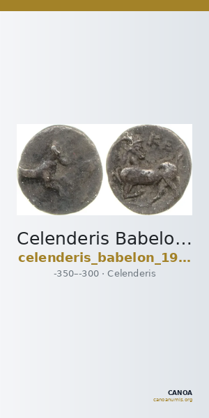 Celenderis Babelon 1910 1492-3 — CANOA