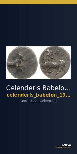 Celenderis Babelon 1910 1492-3 — CANOA