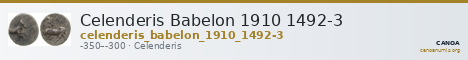 Celenderis Babelon 1910 1492-3 — CANOA