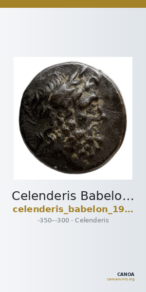 Celenderis Babelon 1910 1494-5 — CANOA