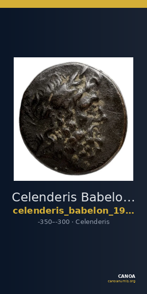 Celenderis Babelon 1910 1494-5 — CANOA