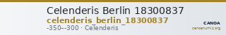Celenderis Berlin 18300837 — CANOA