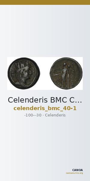 Celenderis BMC Celenderis 40-1 — CANOA