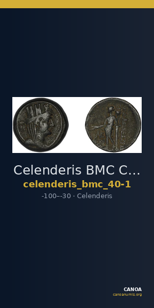 Celenderis BMC Celenderis 40-1 — CANOA