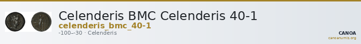 Celenderis BMC Celenderis 40-1 — CANOA