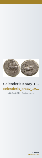 Celenderis Kraay 1962 Series I — CANOA