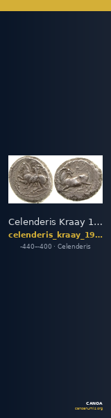 Celenderis Kraay 1962 Series I — CANOA