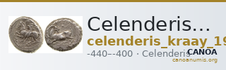 Celenderis Kraay 1962 Series I — CANOA