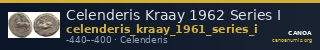 Celenderis Kraay 1962 Series I — CANOA