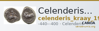 Celenderis Kraay 1962 Series II — CANOA