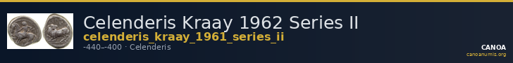 Celenderis Kraay 1962 Series II — CANOA