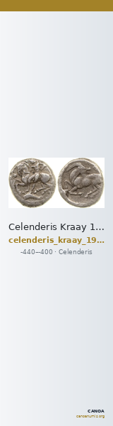 Celenderis Kraay 1962 Series III — CANOA