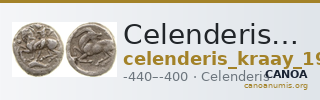 Celenderis Kraay 1962 Series III — CANOA