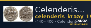 Celenderis Kraay 1962 Series III — CANOA