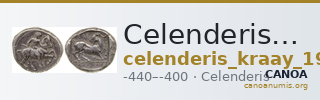 Celenderis Kraay 1962 Series IV — CANOA