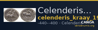 Celenderis Kraay 1962 Series IV — CANOA