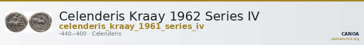 Celenderis Kraay 1962 Series IV — CANOA