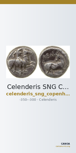 Celenderis SNG Copenhagen Celenderis 90-91 — CANOA