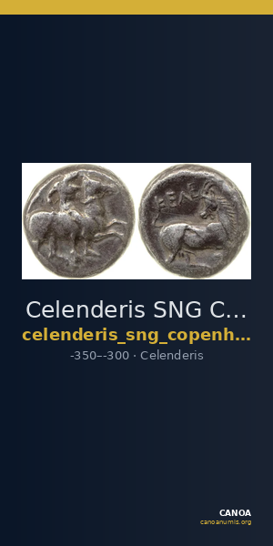 Celenderis SNG Copenhagen Celenderis 90-91 — CANOA