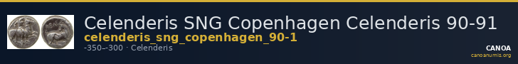 Celenderis SNG Copenhagen Celenderis 90-91 — CANOA