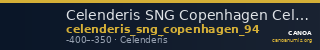 Celenderis SNG Copenhagen Celenderis 94 — CANOA