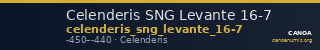 Celenderis SNG Levante 16-7 — CANOA