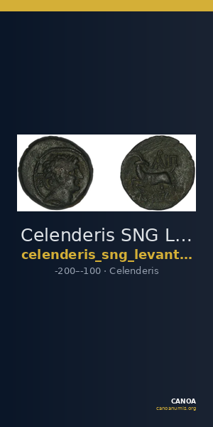 Celenderis SNG Levante 530-3 — CANOA