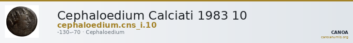 Cephaloedium Calciati 1983 10 — CANOA