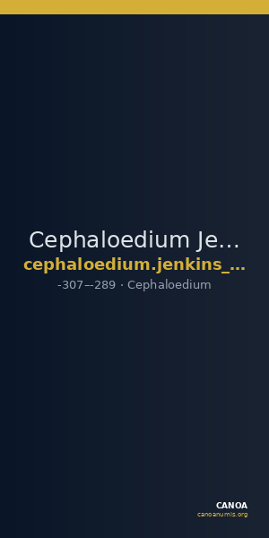 Cephaloedium Jenkins 1975 3e — CANOA