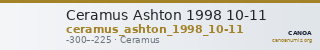Ceramus Ashton 1998 10-11 — CANOA