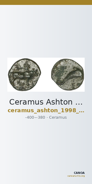 Ceramus Ashton 1998 7-9 — CANOA