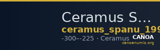 Ceramus Spanu 1997 20 — CANOA