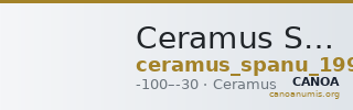 Ceramus Spanu 1997 21 — CANOA