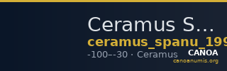 Ceramus Spanu 1997 21 — CANOA