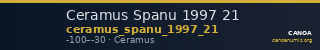 Ceramus Spanu 1997 21 — CANOA