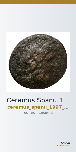 Ceramus Spanu 1997 5-7 — CANOA