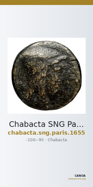 Chabacta SNG Paris 1655 — CANOA