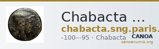 Chabacta SNG Paris 1655 — CANOA