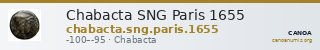 Chabacta SNG Paris 1655 — CANOA